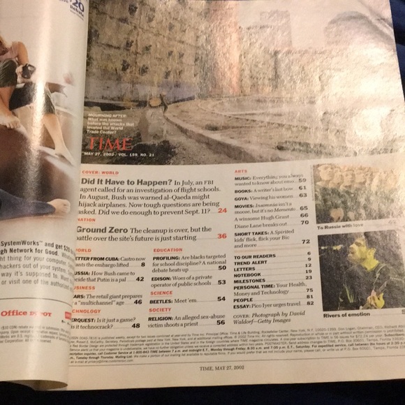 Time Magazine Special Report 5/27/02 - Picture 3 of 7